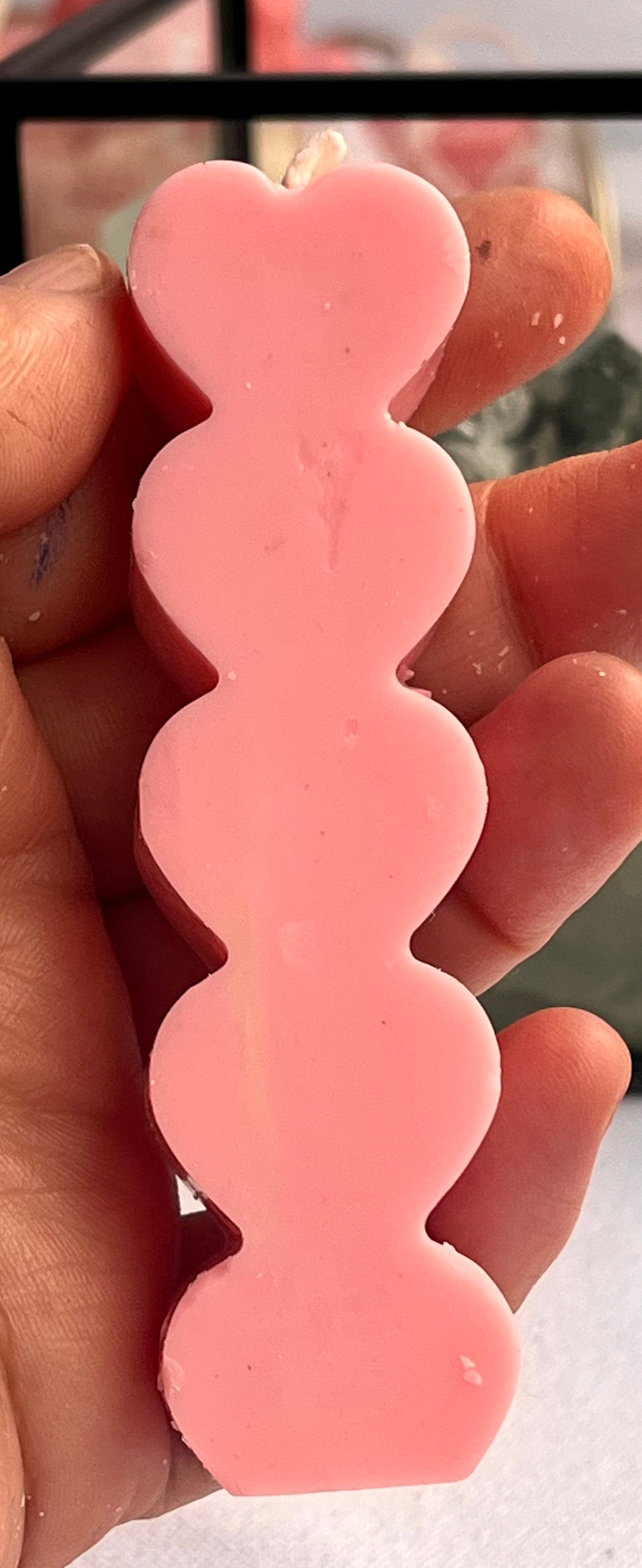 Love hearts Stand Candles
