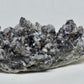 Dark Quartz Cluster with Pyrite Inclusions