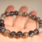 Black Dragon Vein Agate Bracelet