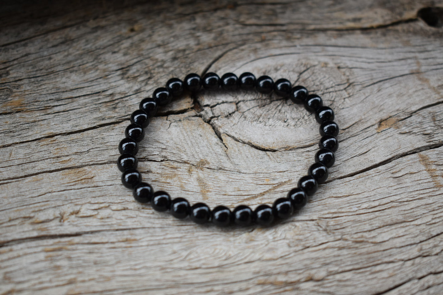 Black Tourmaline Bracelet 6mm