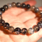 Black Dragon Vein Agate Bracelet