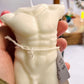 Male Body soy Wax candle