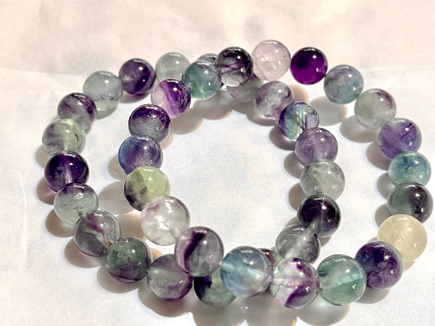 Fluorite 10mm Bracelets