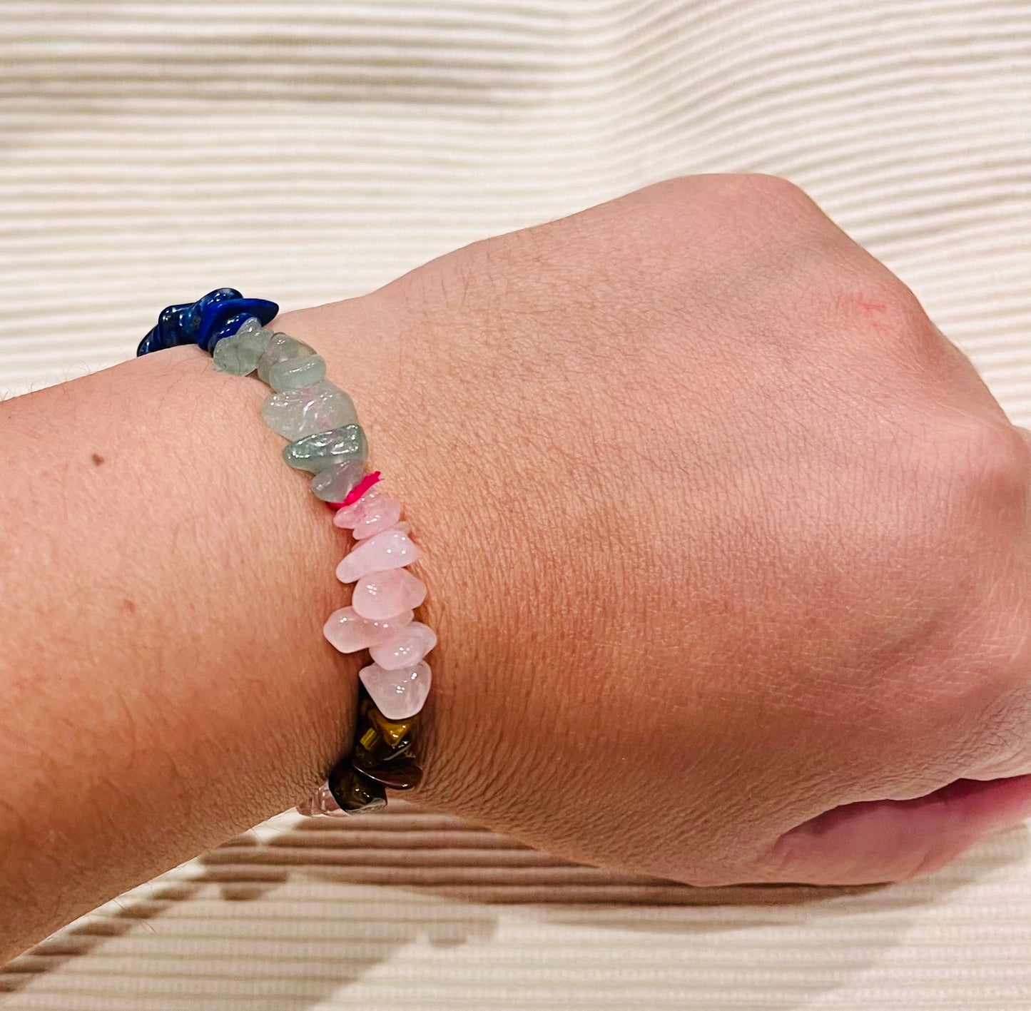 7 Chakras chip Crystals Bracelets