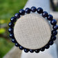 Blue Sandstone or Goldstone 8mm Unisex Bracelet