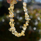 Beautiful Amethyst , Clear Quartz and Citrine chip Bracelets