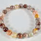 Grounding Hematoid Quartz 8mm bracelet