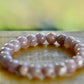 Flower Agate 8mm Bracelet