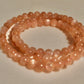 Gorgeous Sunstone Beads  Necklace