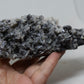 Dark Quartz Cluster with Pyrite Inclusions
