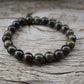Dragon Blood Jasper beads 8 mm protection bracelet