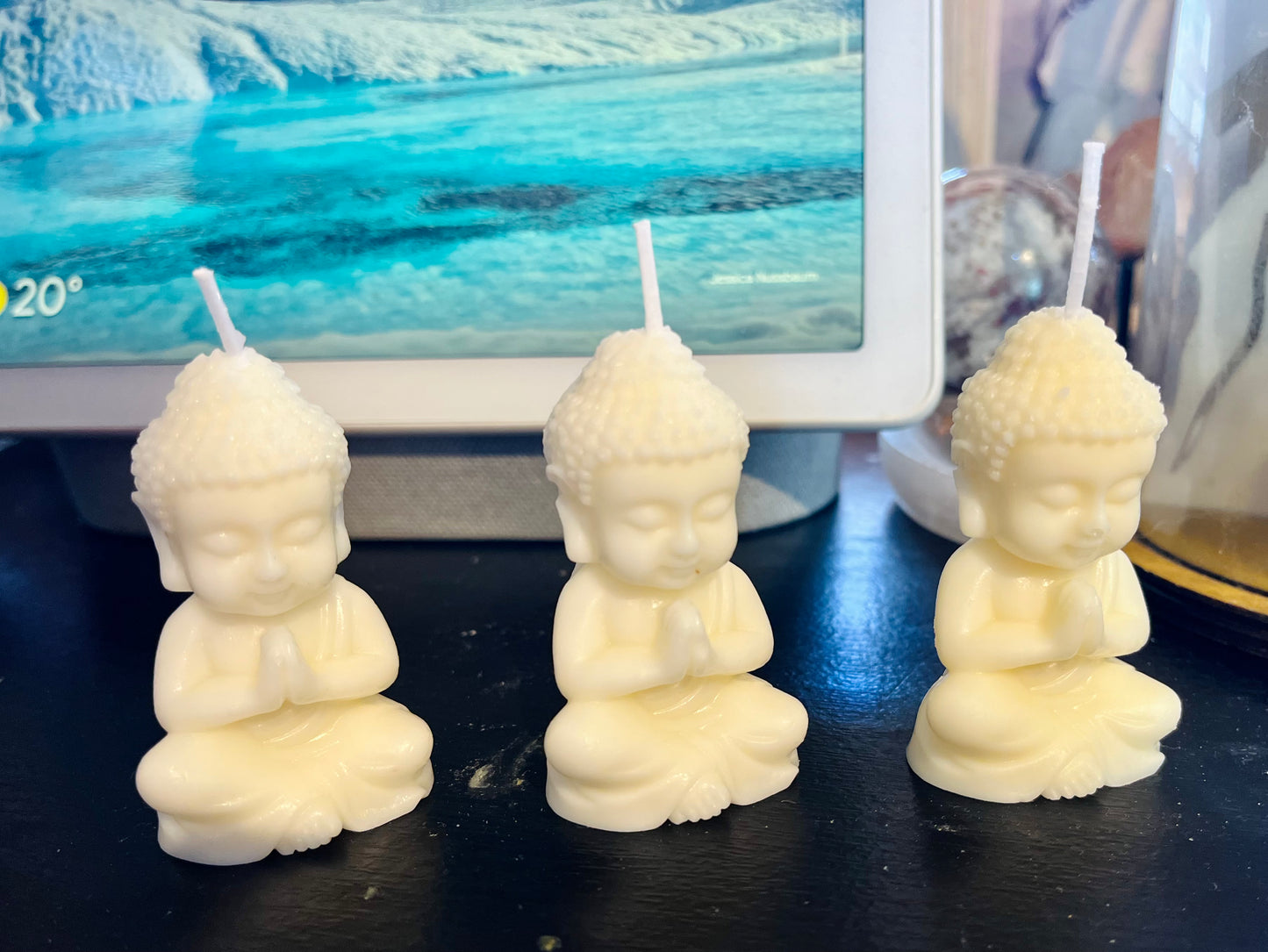Cute Buddha Candles
