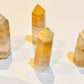 Orange Banded Calcite and Zebra Calcite