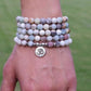 Amazonite Mala Necklace , Gemstone Bracelet