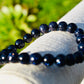 Blue Sandstone or Goldstone 8mm Unisex Bracelet