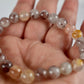 Grounding Hematoid Quartz 8mm bracelet