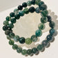 Moss Agate 8mm Bracelets
