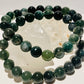 Moss Agate 8mm Bracelets