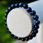 Blue Sandstone or Goldstone 8mm Unisex Bracelet