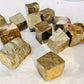 Raw Pyrite Cube Stone