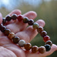 Unisex Multicolour Agate bracelet 8mm