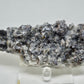 Dark Quartz Cluster with Pyrite Inclusions