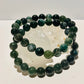 Moss Agate 8mm Bracelets
